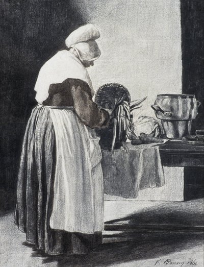 El cocinero de François Bonvin